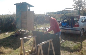 6 avril après-midi - Travaux sur le terrain de Ste Julie