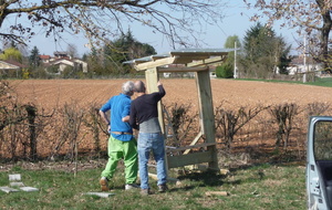 Hivernage du terrain de Sainte Julie