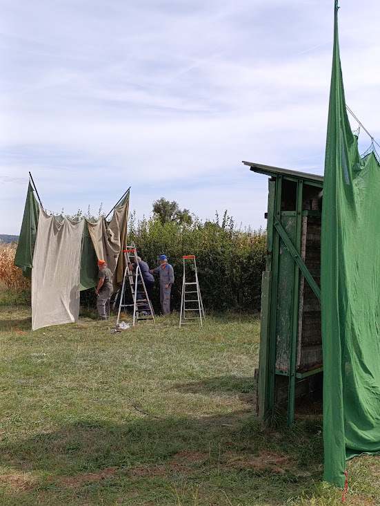 Hivernage du terrain de Ste Julie