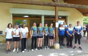 CONCOURS TAE PAR ÉQUIPE - DRE Femme À ST LAURENT DE CHAMOUSSET